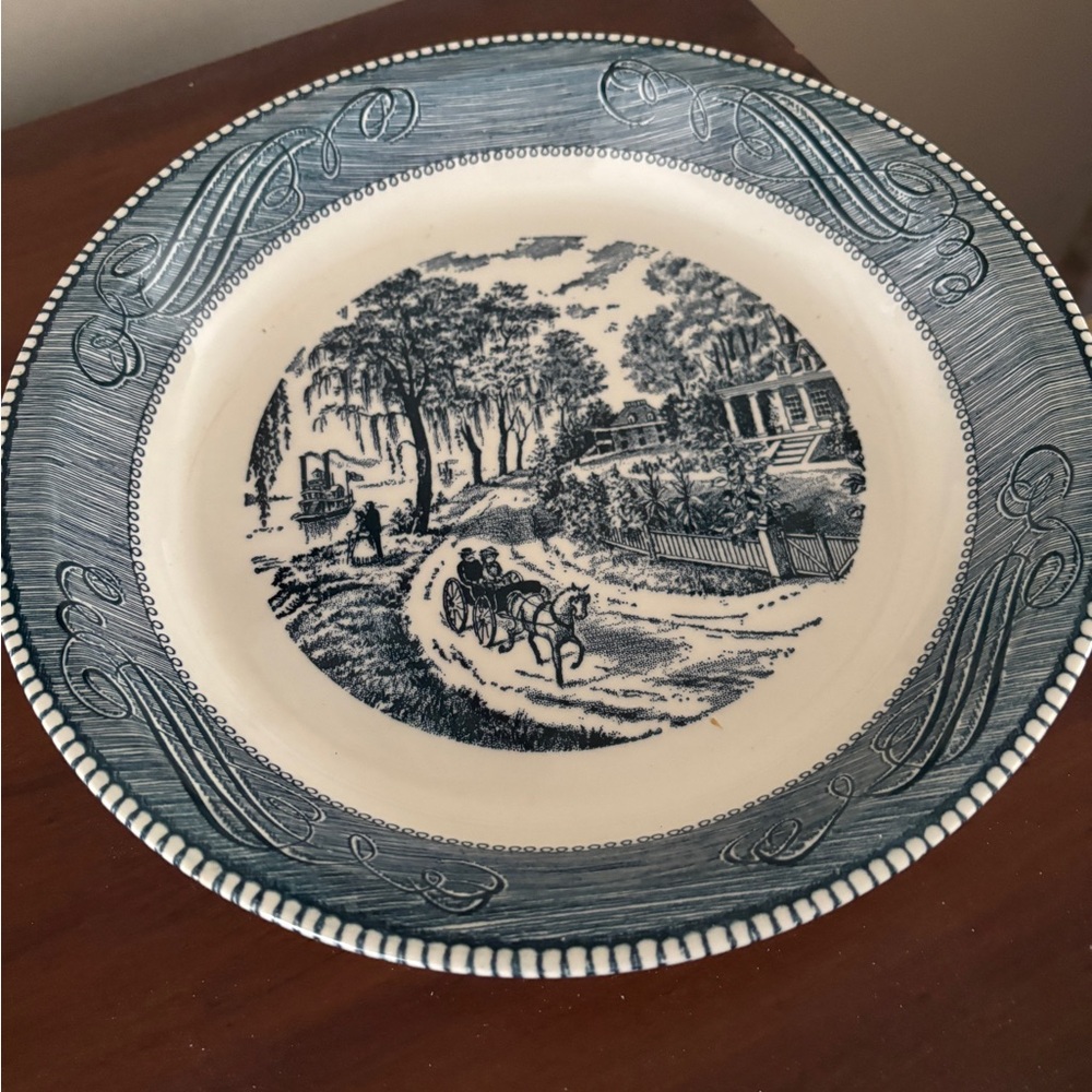 Vintage Royal China Ceramic Pie Plate